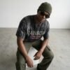 Custom Acid-Wash Beaded Graphic T-Shirt - Style 68BF18 - product detail view 6 Custom Acid-Wash Beaded Graphic T-Shirt - Style 68BF18 - product detail view 6