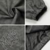 Custom Beaded PU Zip Jacket - Style 19D663 - product detail view 11 Custom Beaded PU Zip Jacket - Style 19D663 - product detail view 11