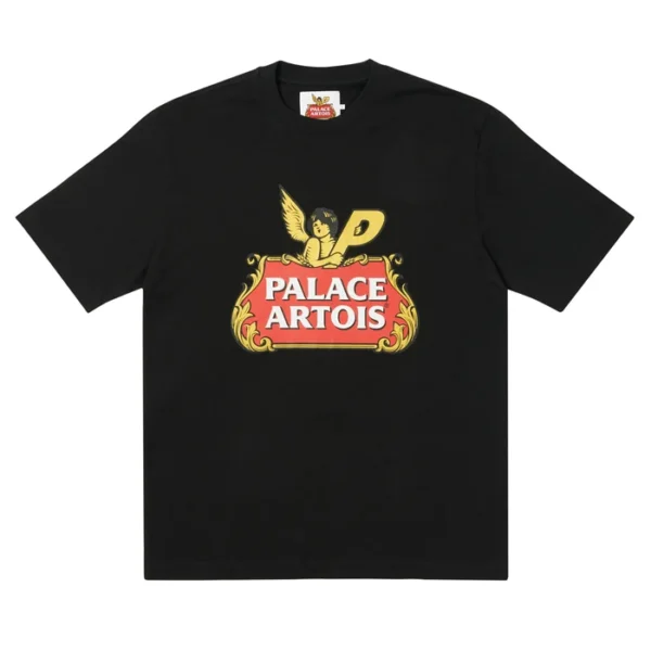 Custom Black Center-Crest Graphic T-Shirt - Style C85259 Custom Black Center-Crest Graphic T-Shirt - Style C85259