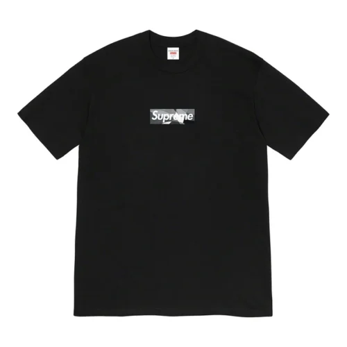 Custom Black Chest-Patch T-Shirt - Style 5DE077