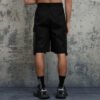 Custom Black Patchwork Cargo Shorts - Style 6ECD57 - product detail view 5 Custom Black Patchwork Cargo Shorts - Style 6ECD57 - product detail view 5