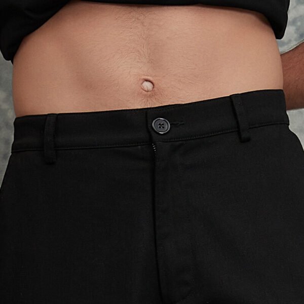 Custom Black Patchwork Cargo Shorts - Style 6ECD57 - product detail view 6 Custom Black Patchwork Cargo Shorts - Style 6ECD57 - product detail view 6
