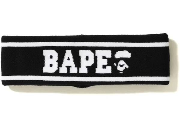 Custom Black Contrast Stripe Headband - Style C2C611