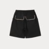 Custom Black Utility Pocket Shorts | - Style 285662 Black utility shorts with contrast trim on pockets