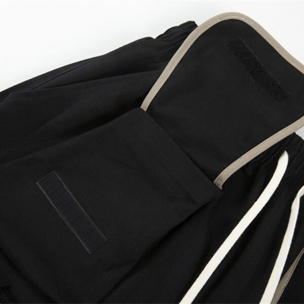 Custom Black Utility Pocket Shorts | - Style 285662 - product detail view 4 Custom Black Utility Pocket Shorts | - Style 285662 - product detail view 4