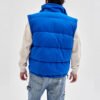 Custom Blue Quilted Puffer Jacket - Style 582D77 - product detail view 4 Custom Blue Quilted Puffer Jacket - Style 582D77 - product detail view 4