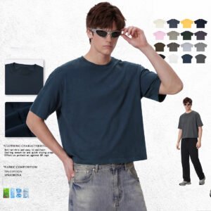 Custom Boxy Cropped Cooling T-Shirt | - Style C1957C