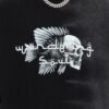 Custom Boxy Cropped Acid Wash Graphic T-Shirt - Style 4EAF5F - product detail view 5 Custom Boxy Cropped Acid Wash Graphic T-Shirt - Style 4EAF5F - product detail view 5