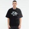 Custom Boxy Cropped Acid Wash Graphic T-Shirt - Style 4EAF5F - product detail view 6 Custom Boxy Cropped Acid Wash Graphic T-Shirt - Style 4EAF5F - product detail view 6