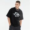 Custom Boxy Cropped Acid Wash Graphic T-Shirt - Style 4EAF5F - product detail view 9 Custom Boxy Cropped Acid Wash Graphic T-Shirt - Style 4EAF5F - product detail view 9