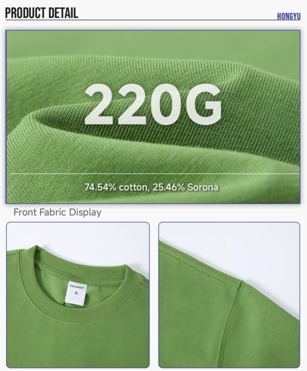 Custom Boxy Cropped Patch-Placement T-Shirt K1163 - Style C9FCDF - product detail view 7 Custom Boxy Cropped Patch-Placement T-Shirt K1163 - Style C9FCDF - product detail view 7