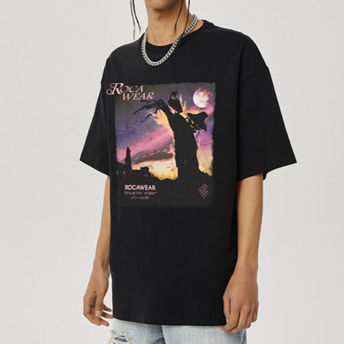 Custom Boxy Graphic Short-Sleeve T-Shirt - Style FC5B65