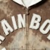 Custom Vintage-Wash Graphic Applique Boxy Hoodie - Style 324E21 - product detail view 2 Custom Vintage-Wash Graphic Applique Boxy Hoodie - Style 324E21 - product detail view 2