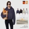 Custom Boxy Oversized Fleece Pullover Hoodie - Style 4B3764 Custom Boxy Oversized Fleece Pullover Hoodie - Style 4B3764