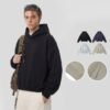 Custom Boxy Oversized Fleece Pullover Hoodie - Style 4B3764 - product detail view 2 Custom Boxy Oversized Fleece Pullover Hoodie - Style 4B3764 - product detail view 2