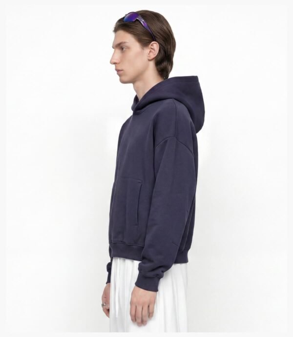 Custom Boxy Oversized Fleece Pullover Hoodie - Style 4B3764 - product detail view 13 Custom Boxy Oversized Fleece Pullover Hoodie - Style 4B3764 - product detail view 13