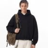 Custom Boxy Oversized Fleece Pullover Hoodie - Style 4B3764 - product detail view 11 Custom Boxy Oversized Fleece Pullover Hoodie - Style 4B3764 - product detail view 11