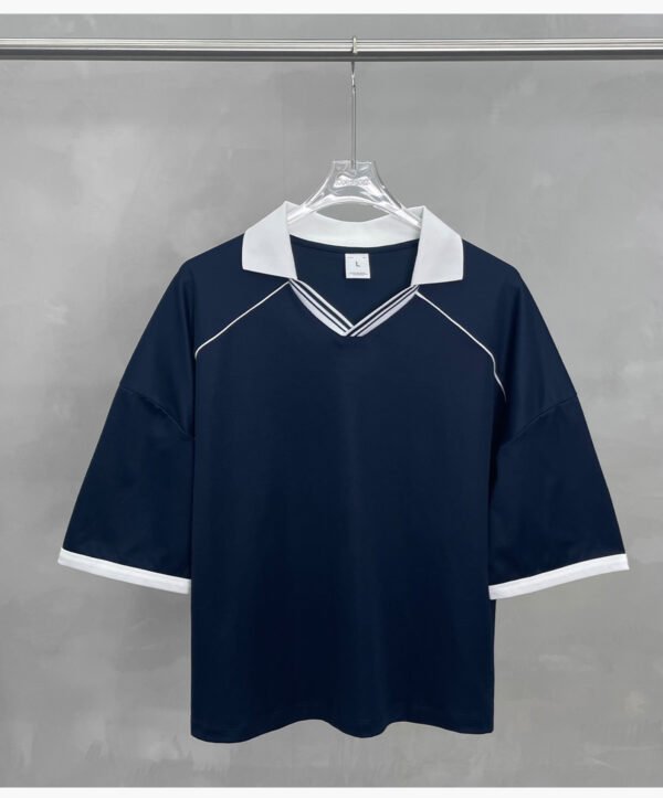Custom 240GSM Boxy Polo T-Shirt K1176 - Style D9CB06 - product detail view 18 Custom 240GSM Boxy Polo T-Shirt K1176 - Style D9CB06 - product detail view 18