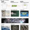 Custom Waffle Boxy Cropped Polo Shirt K1182 - Style 11D69C - product detail view 7