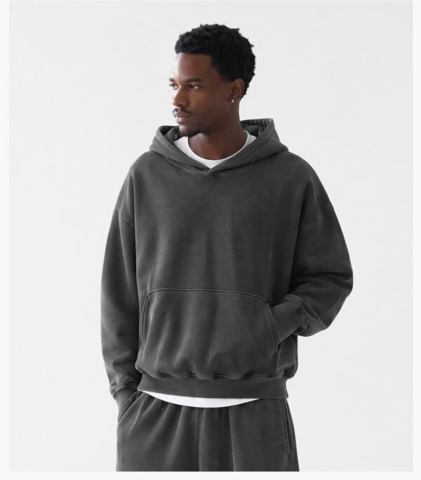 Custom Washed Boxy Pullover Hoodie 27629 - Style 046618 - product detail view 13 Custom Washed Boxy Pullover Hoodie 27629 - Style 046618 - product detail view 13