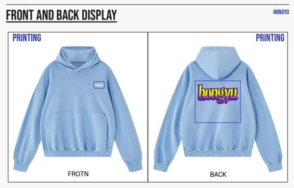 Custom Washed Boxy Pullover Hoodie 27629 - Style 046618 - product detail view 10 Custom Washed Boxy Pullover Hoodie 27629 - Style 046618 - product detail view 10