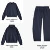 Custom Balanced Terry Boxy Sweatshirt - 27630 - Style D0727B - product detail view 12 Custom Balanced Terry Boxy Sweatshirt - 27630 - Style D0727B - product detail view 12