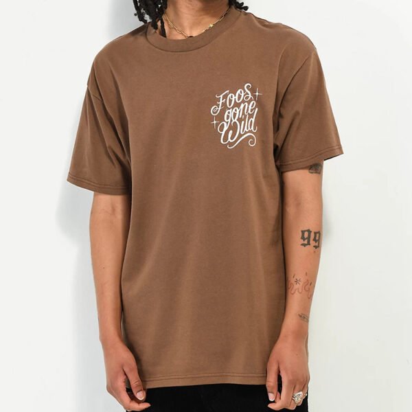 Custom Brown Back Graphic Oversized T-Shirt - Style B64EFC - product detail view 3 Custom Brown Back Graphic Oversized T-Shirt - Style B64EFC - product detail view 3