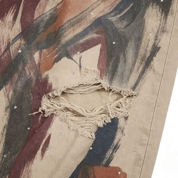 Custom Brushstroke Vintage Drawstring Pants 715-14 - Style F76D06 - product detail view 5 Custom Brushstroke Vintage Drawstring Pants 715-14 - Style F76D06 - product detail view 5