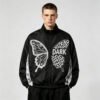 Custom Butterfly Embellished Panel Windbreaker VWWB-01 - Style C670E7 - product detail view 2