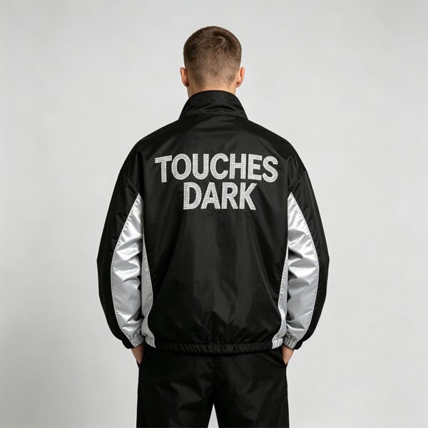 Custom Butterfly Embellished Panel Windbreaker VWWB-01 - Style C670E7 - product detail view 3