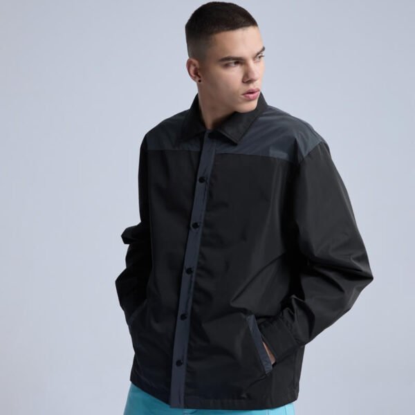 Custom Two-Tone Button-Front Street Shirt | VWT-231 - Style 23E499 - product detail view 2