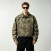 Custom Leaf Camo Zip-Front Canvas Jacket - VW075A - Style 075A64 - product detail view 4 Custom Leaf Camo Zip-Front Canvas Jacket - VW075A - Style 075A64 - product detail view 4