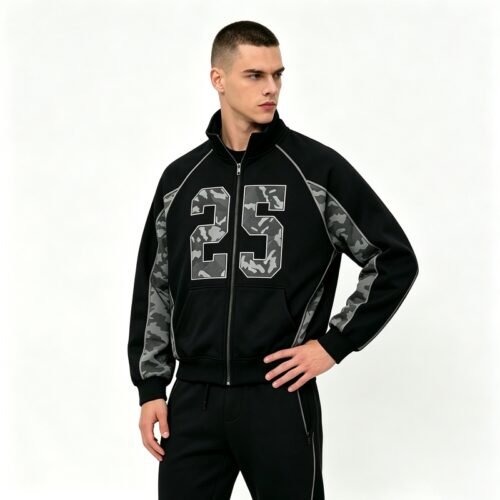 Custom Camo Panel 25 Full-Zip Hoodie - Style 280F4B