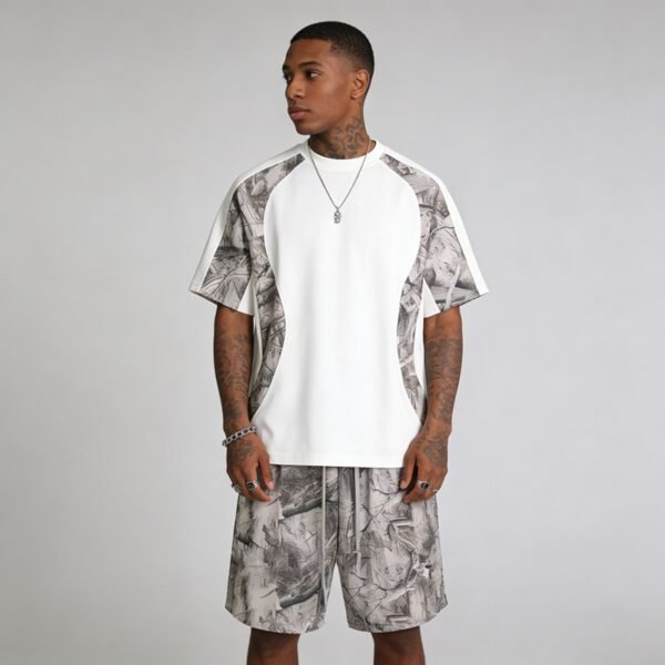 Custom Camo Panel Short Set - Style CD7E87 - product detail view 2 Custom Camo Panel Short Set - Style CD7E87 - product detail view 2
