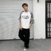 Custom Camo Raglan 3D Embroidery T-Shirt - Style EFF561 - product detail view 6