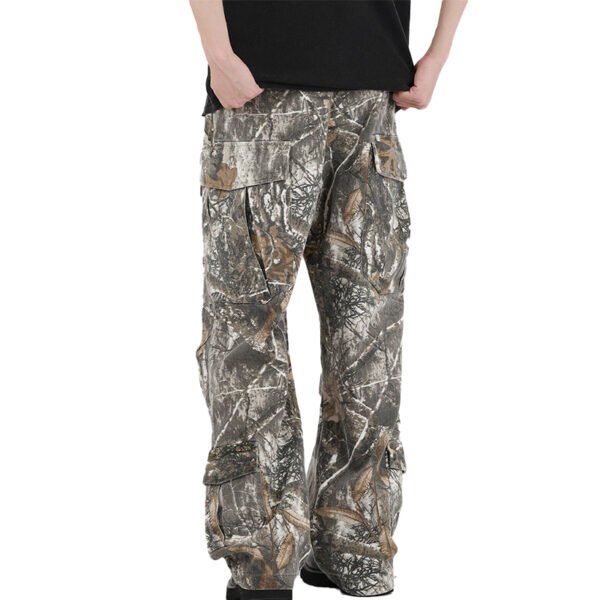 Custom Camouflage Multi-Pocket Cargo Jeans - Style 3C65FD - product detail view 2 Custom Camouflage Multi-Pocket Cargo Jeans - Style 3C65FD - product detail view 2