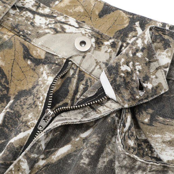 Custom Camouflage Multi-Pocket Cargo Jeans - Style 3C65FD - product detail view 4 Custom Camouflage Multi-Pocket Cargo Jeans - Style 3C65FD - product detail view 4
