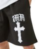 Custom Camouflage Cargo Drawcord Shorts | - Style B7F9CB - product detail view 2
