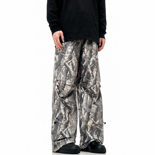 Custom Monochrome Camouflage Denim Jacket - Style 24B2D4 - product detail view 4 Custom Monochrome Camouflage Denim Jacket - Style 24B2D4 - product detail view 4