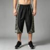 Custom Camouflage Panel Capri Pants - Style 86AE98 - product detail view 6 Custom Camouflage Panel Capri Pants - Style 86AE98 - product detail view 6