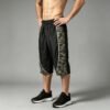 Custom Camouflage Panel Capri Pants - Style 86AE98 - product detail view 8 Custom Camouflage Panel Capri Pants - Style 86AE98 - product detail view 8