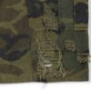 Custom Camouflage Ripped Multi-Pocket Cargo Shorts - Style A24CFF - product detail view 4