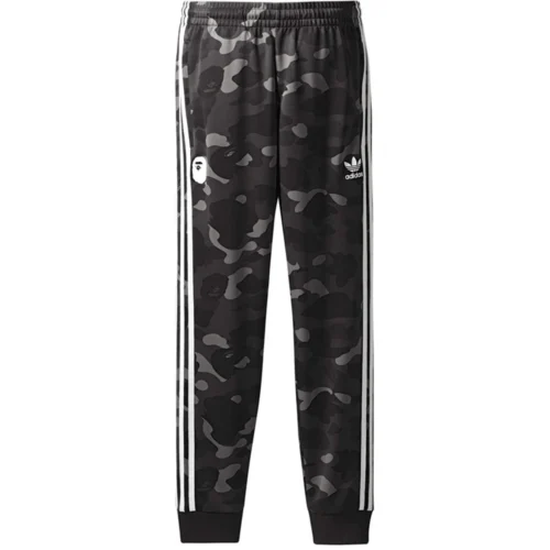 Custom Cinder Camouflage Side-Stripe Track Pants - Style 09D7FE Custom Cinder Camouflage Side-Stripe Track Pants - Style 09D7FE