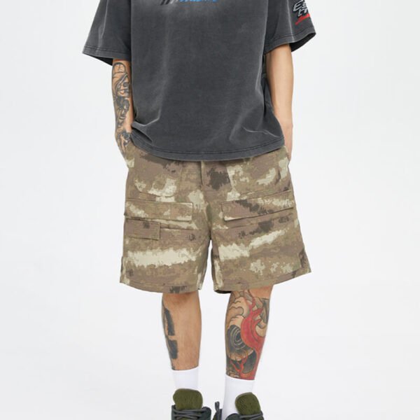 Custom Camouflage Utility Shorts - Style 706E84 - product detail view 7
