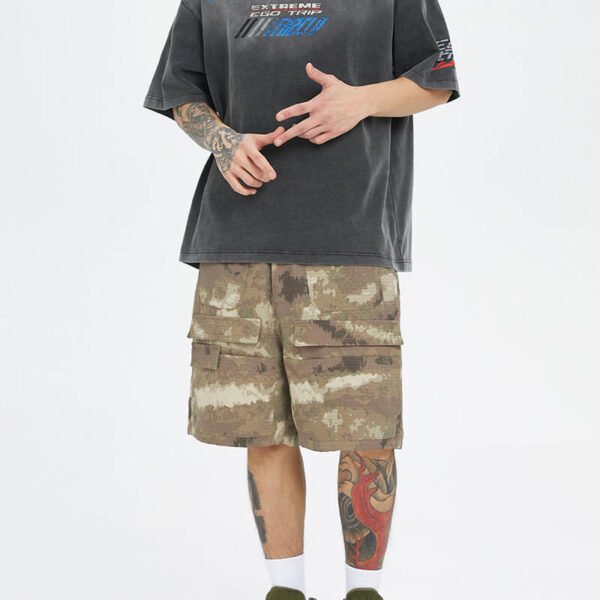 Custom Camouflage Utility Shorts - Style 706E84 - product detail view 9