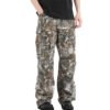 Custom Camouflage Multi-Pocket Cargo Jeans - Style DC171E Washed denim cargo jeans with reinforced utility pockets