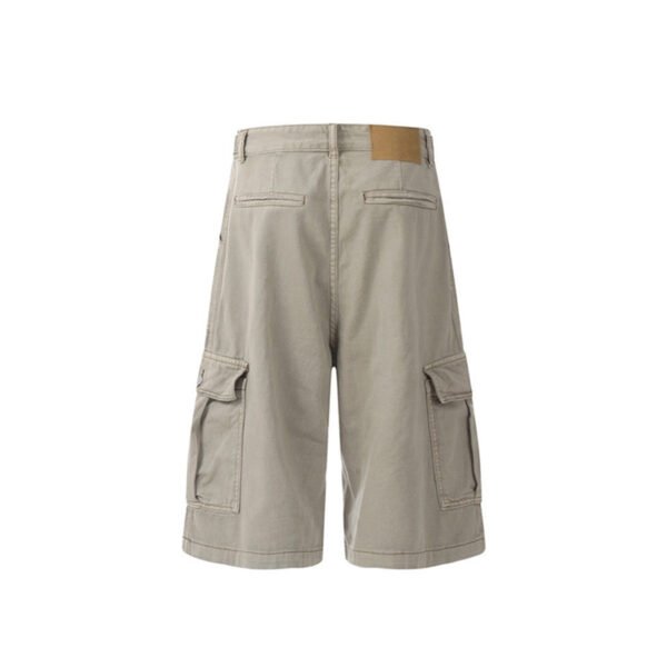 Custom Utility Cargo Shorts With Protected Pile Finish - Style 5F7DB8 - product detail view 2 Custom Utility Cargo Shorts With Protected Pile Finish - Style 5F7DB8 - product detail view 2