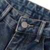 Custom Coral Cargo Wide-Leg Jeans - Style AE28E6 - product detail view 5 Custom Coral Cargo Wide-Leg Jeans - Style AE28E6 - product detail view 5