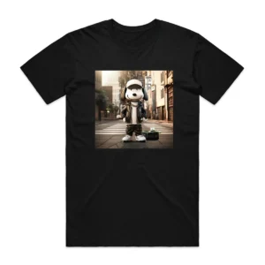 Custom Center-Graphic Black T-Shirt VT-SS-001 - Style 7C0551