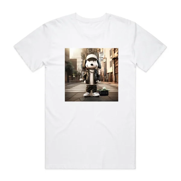 Custom Center-Graphic Black T-Shirt VT-SS-001 - Style 7C0551 - product detail view 2